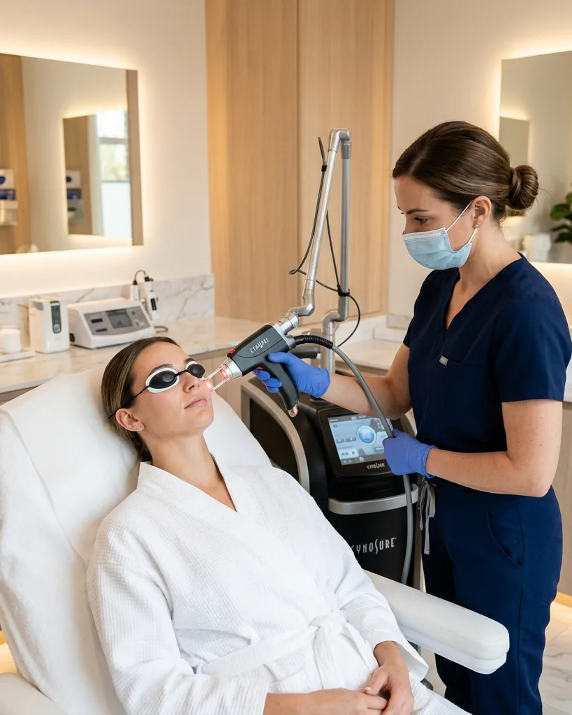 NiSV-Praxis: Laserbehandlung unter Anleitung